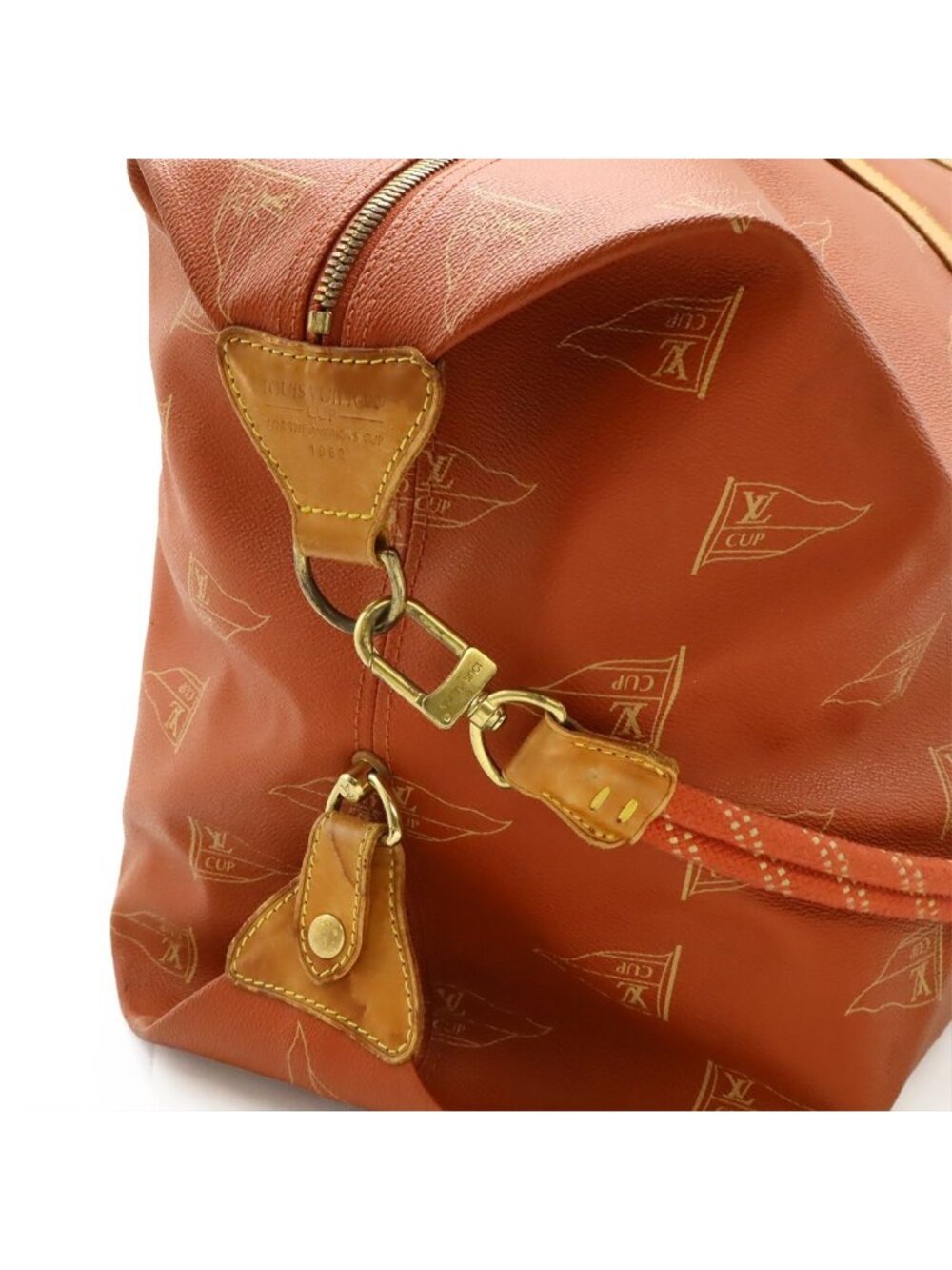 Louis Vuitton Cup LV Cup Kaboule Boston Bag Travel Purse 2-Way Abogani - Picture 8 of 9